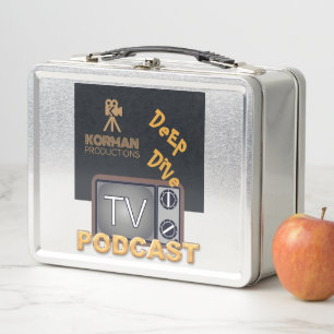 Korman Productions Deep Dive TV Podcast Metall Brotdose