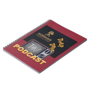 Korman Productions Deep Dive TV Podcast Notizblock