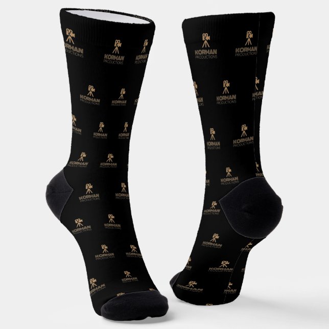 Korman Productions YouTube Channel-Logo gepackt Socken (Gewinkelt)