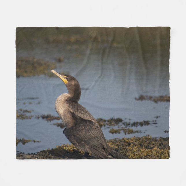 Kormoran Fleecedecke (Vorderseite (Horizontal))