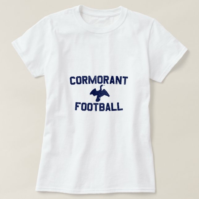 Kormoran-Fußball T-Shirt (Design vorne)