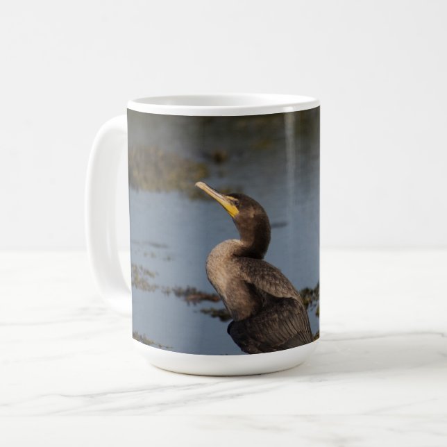 Kormoran Kaffeetasse (Vorderseite Links)