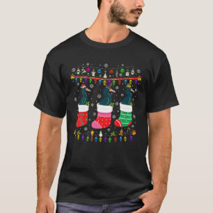 Kormorane Weihnachtssocken Ugly Weihnachtssüßer T-Shirt