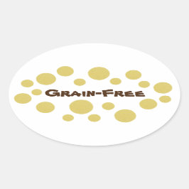 Korn-Freier Stolz Ovaler Aufkleber