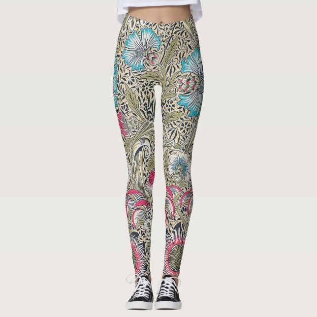 Kornähre, William Morris Leggings (Vorderseite)