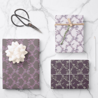 Kornblume Gitterwaschpapier Geschenkpapier Set