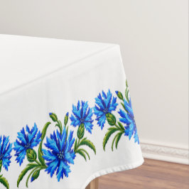 Kornblumen-Sommer Tischdecke