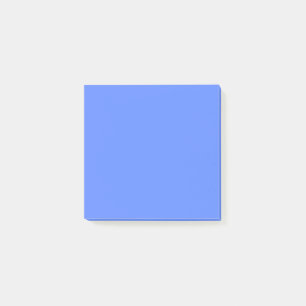 Kornblumenblau einfarbig  post-it klebezettel
