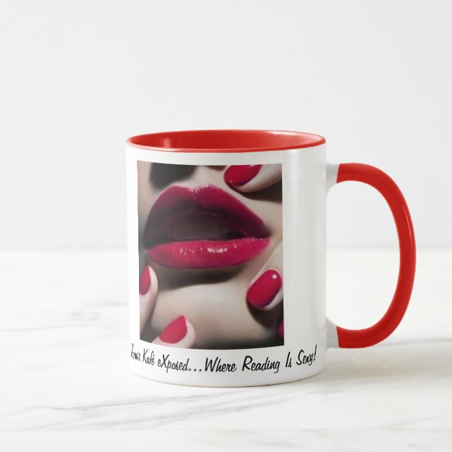 Korner Kafé herausgestellte Tasse (Rechts)