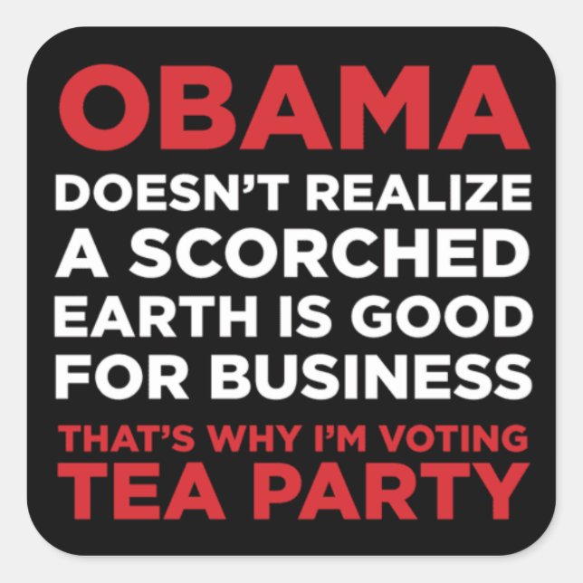 Korngeerde Quadratischer Aufkleber (Vorderseite)