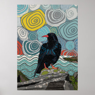 Kornische Dohle Poster