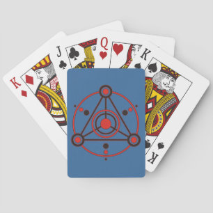 Kornkreis Piktogramm/Kulturkreispiktogramm IV Spielkarten