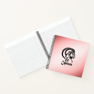 Kornmarinade, Meerziege Zodiac Notizbuch