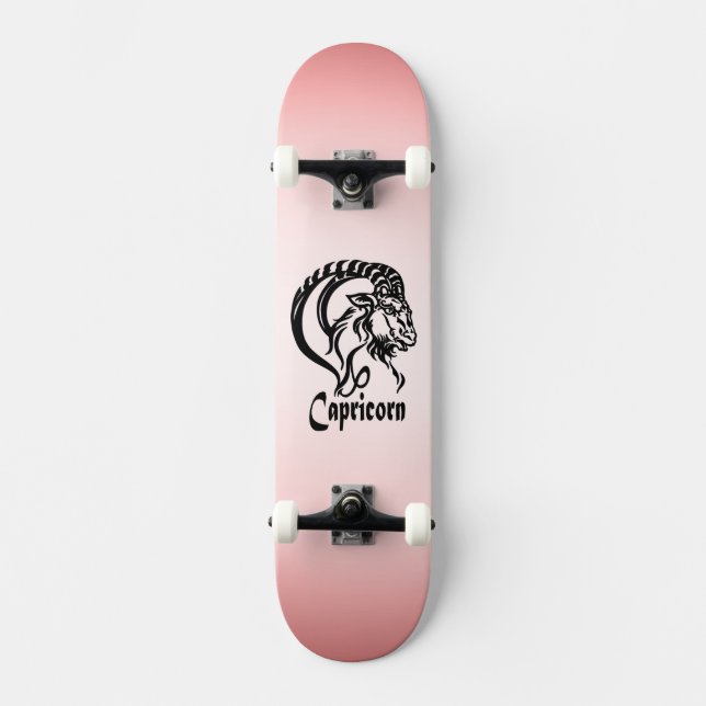 Kornmarinade, Meerziege Zodiac Skateboard (Vorderseite)