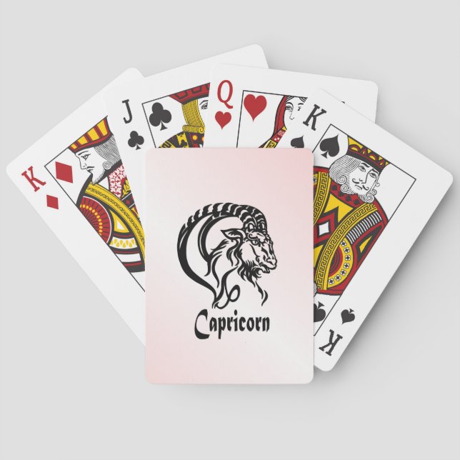 Kornmarinade, Meerziege Zodiac Spielkarten (Rückseite)