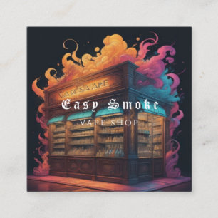 Korolare Business Card Rauchschutzverpackung Quadratische Visitenkarte