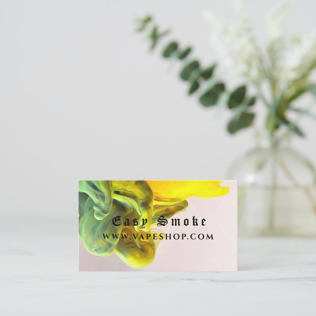 Korolare Business Card Rauchschutzverpackung Visitenkarte (Stehend Vorderseite)