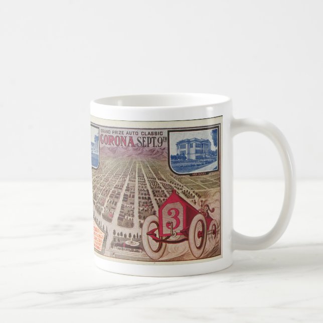 Korona-Straßen-Rennen-Tasse 1913 Kaffeetasse (Rechts)