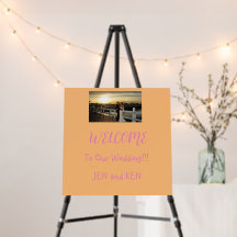 Koroplast-Schilder - Hochzeitsschaumplatte