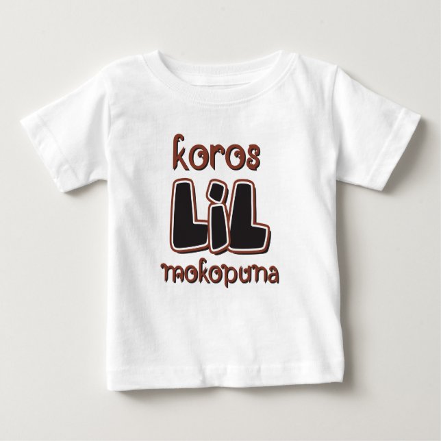Koros LIL Mokopuna Baby T-shirt (Vorderseite)