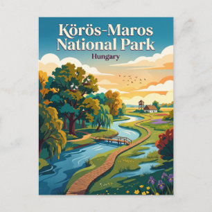 Körös-Maros-Nationalpark Ungarn Postkarte