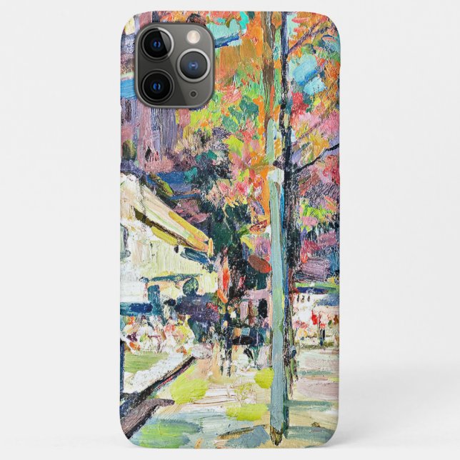 Korovin - Parisian Street Scene Case-Mate iPhone Hülle (Rückseite)