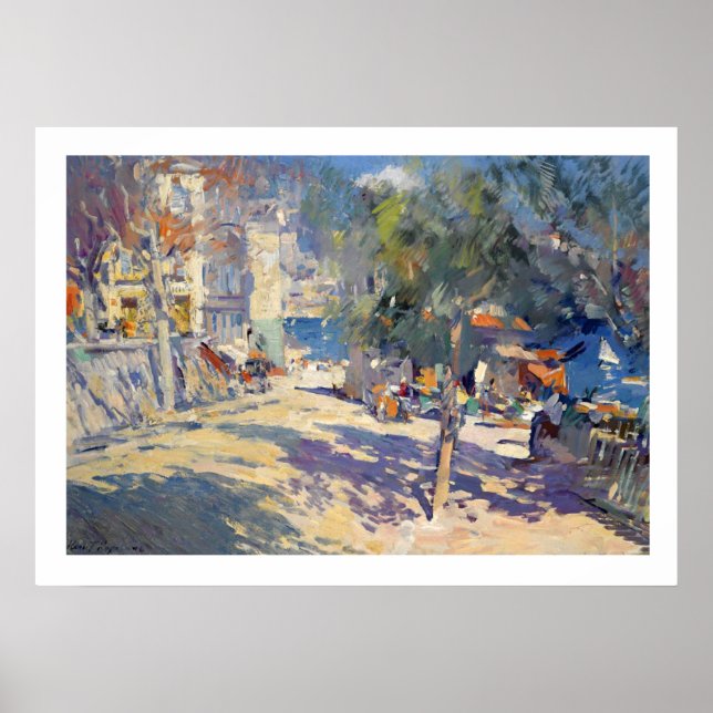 Korovin, View South France Poster (Vorne)