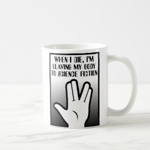 Körper an die Science-Fiction Lustiger Becher Tasse