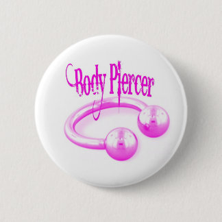 Körper-Bohrer-Knopf im Rosa Button