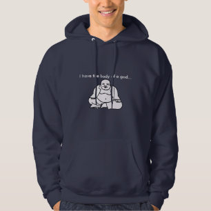 Körper des lustigen Sweatshirts "eines Gottes.
