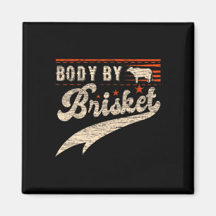 Körper Durch Brisket Bbq  Magnet