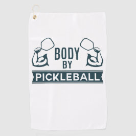 "Körper durch Pickleball" Microfiber Tuch