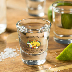 Körper durch Tacos & Tequila   Lustiger Taco Schnapsglas