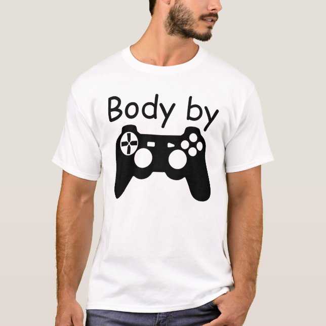 Körper durch Videospiele T-Shirt (Vorderseite)