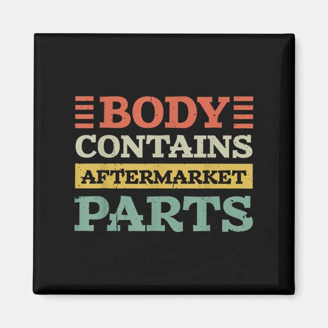 Körper enthält Aftermarket-Teile für Angesagt und  Magnet (Vorne)