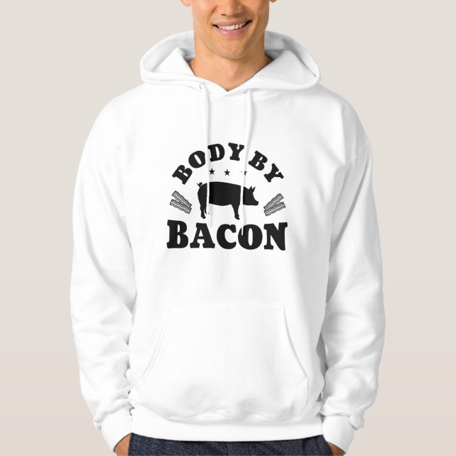 Körper nach Bacon Hoodie (Vorderseite)