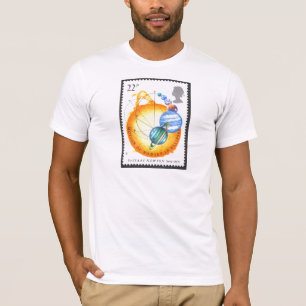 Körper Sirs Isaac Newton in der Bewegung T-Shirt