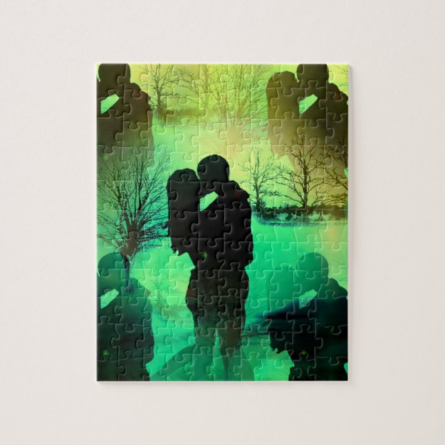 Körper-Sprachpuzzlespiel Puzzle (Vertikal)