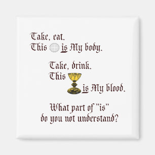 Körper und Blut Magnet