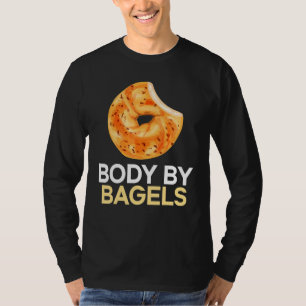 Körper von Bagels Feinschmecker Brotbäckerei Food T-Shirt