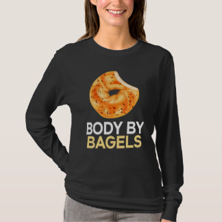 Körper von Bagels Feinschmecker Brotbäckerei Food T-Shirt