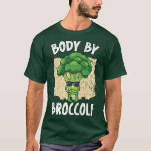 Körper von Broccoli Veganes Gemüse gesund Veg T-Shirt