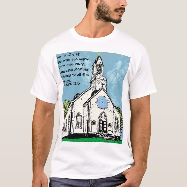Körper von Christus T-Shirt (Vorderseite)
