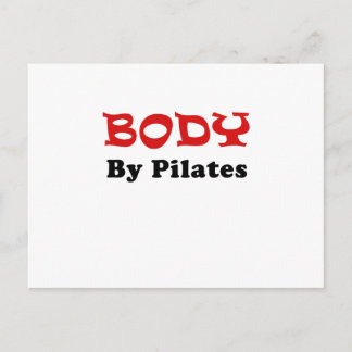 Körper von Pilates Postkarte