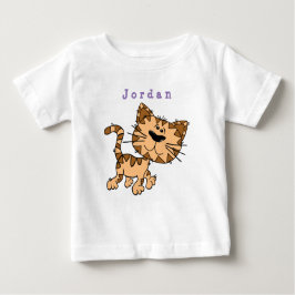 Körperanzug lustig , Katze 01 . Babybodysuit Baby T-shirt