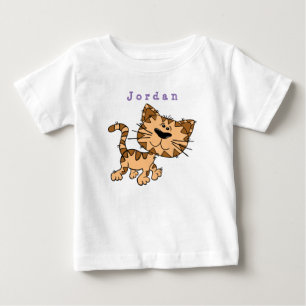 Körperanzug lustig , Katze 01 . Babybodysuit Baby T-shirt