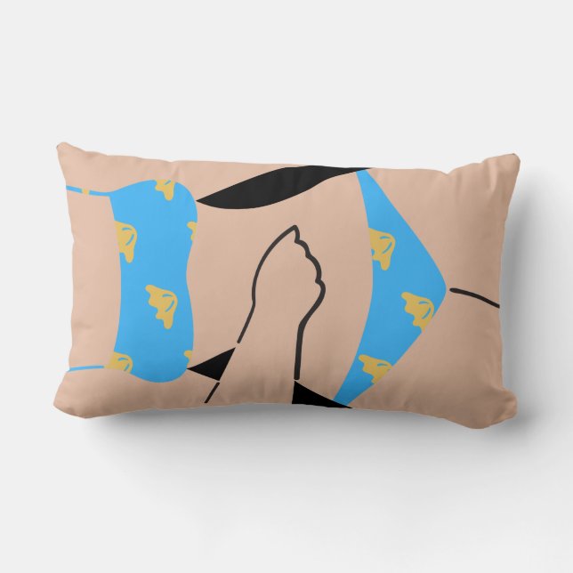 Körperform Lendenkissen (Rückseite)