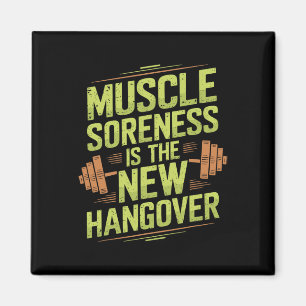 Körperformen Workout-Motivation und Krafttraining Magnet