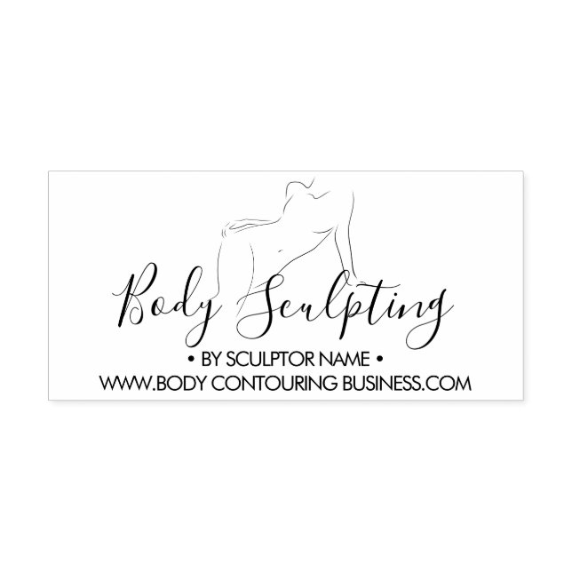 Körperformung Konturierung Bräunung Gummistempel (Prägung)