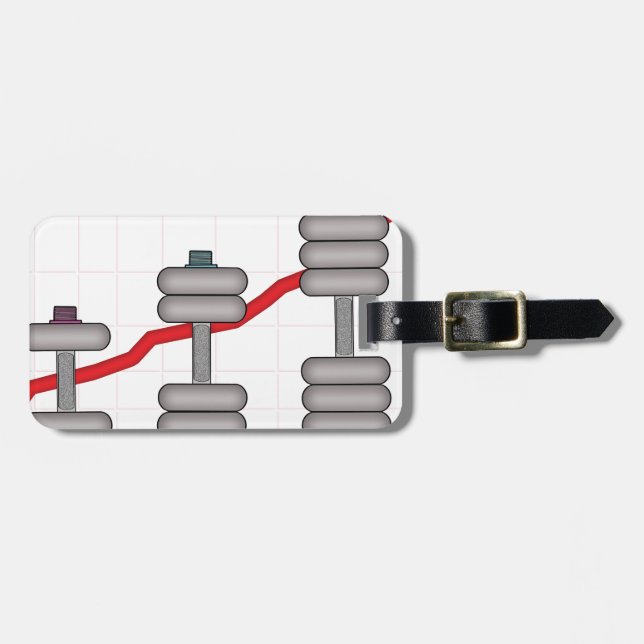 Körperfortschritt Gepäckanhänger (Vorderseite horizontal)